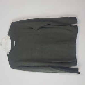 AMAZON ESSENTIALS Green Classic-Fit Soft Touch Long Sleeve Crewneck Sweater -XXL